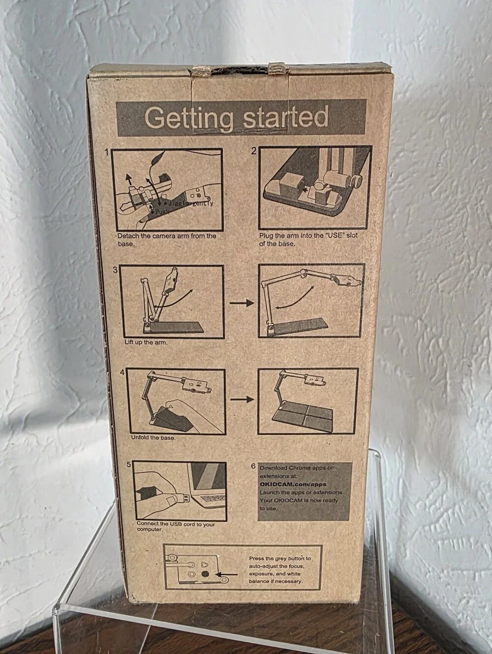 OKIOCAM S USB Camera for Chromebook, PC, and Mac New In Box NIB
